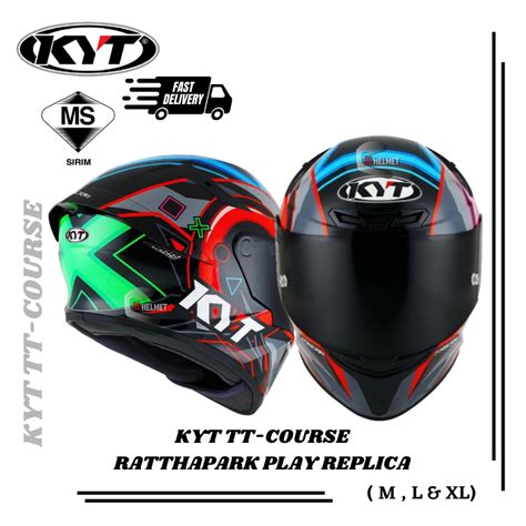 Kyt Tt Course Series Helmet Full Face Xavier Simeon Super Mario