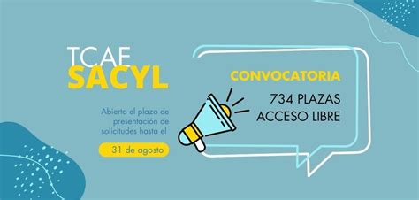 Convocatoria OPE TCAE SACYL Inscripción abierta para 734 plazas On