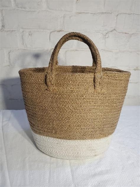 Short Handle Jute Cotton Hand Bags Capacity Kg At Piece In