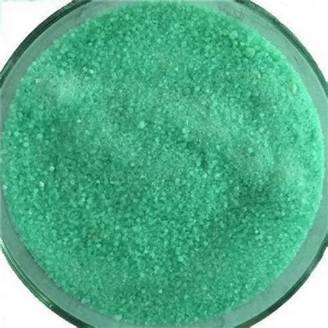 Greenish Ferrous Sulphate Powder Packaging Size Kg Grade Standard