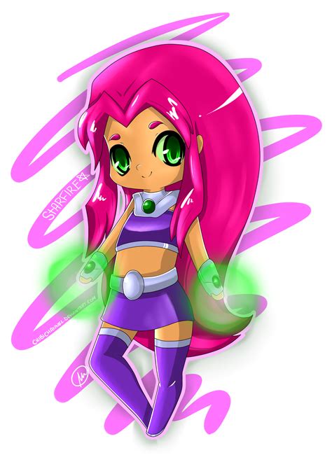 Teen Titans Starfire Chibi