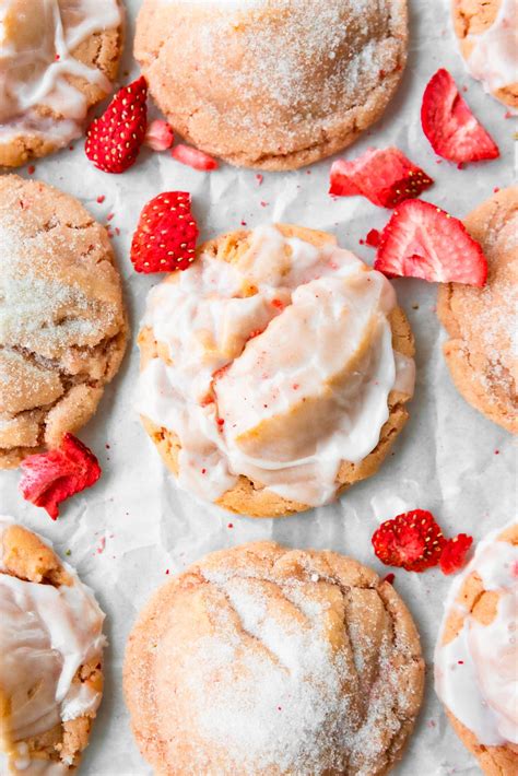 Fresh Strawberry Cookies Recipe