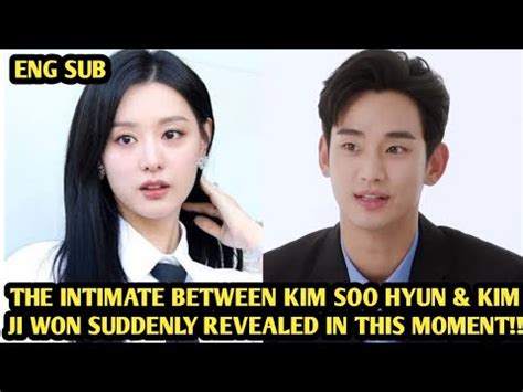 KIM SOO HYUN KIM JI WON TERCIDUK SALING MENGGODA DI MOMEN BACA NASKAH