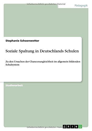 Soziale Spaltung In Deutschlands Schulen Zu Den Ursachen Der