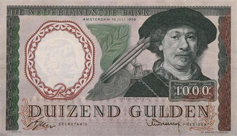 Dutch Guilder Banknote Muntbiljet Exchange Yours Today