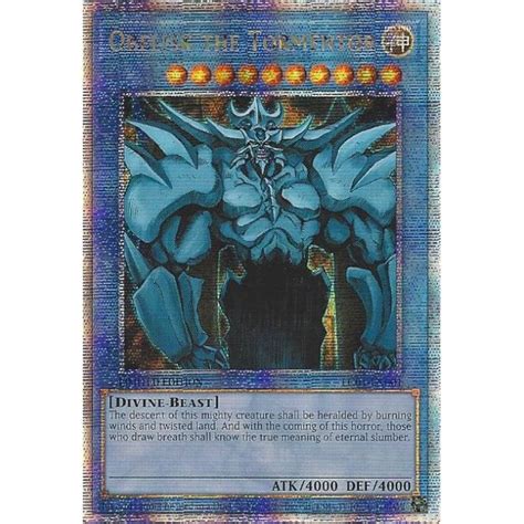 Yu Gi Oh Trading Card Game Quarter Century Rare Lc En Obelisk