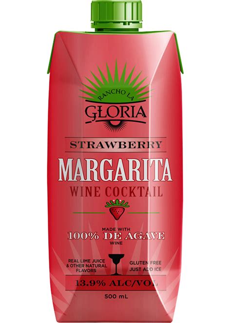 Rancho La Gloria Strawberry Margarita Tetrapak Total Wine More