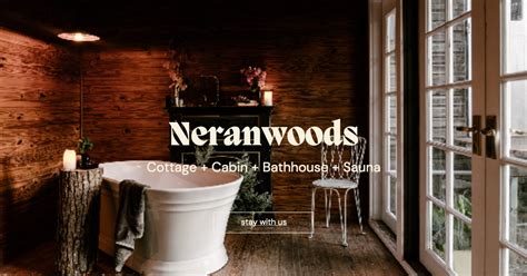 Neranwoods Cottage Cabin Bathhouse Sauna