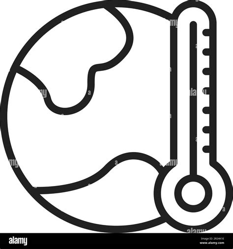 Global Warming icon vector image Stock Vector Image & Art - Alamy