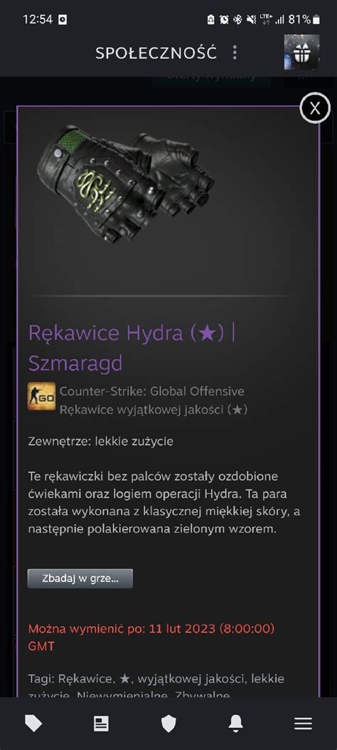 R Kawice Hydra Szmaragd Skiny Csgo Warszawa Kup Teraz Na