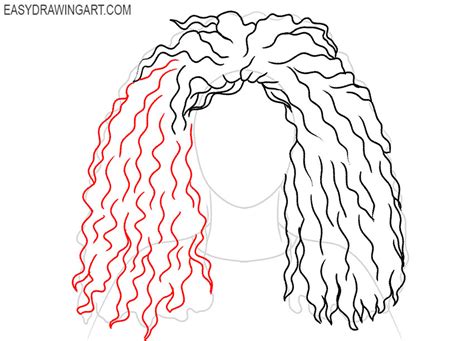 How To Draw Anime Curly Hair