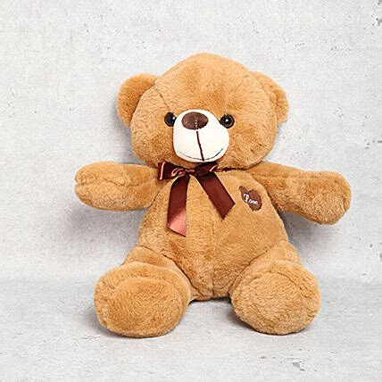 Online Cute Light Brown Teddy Bear Gift Delivery In Uae Fnp