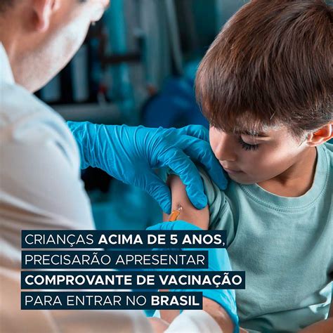 Vacinação 5 Anos - Crianças acima de 5 anos, precisarão apresentar comprovante de ...
