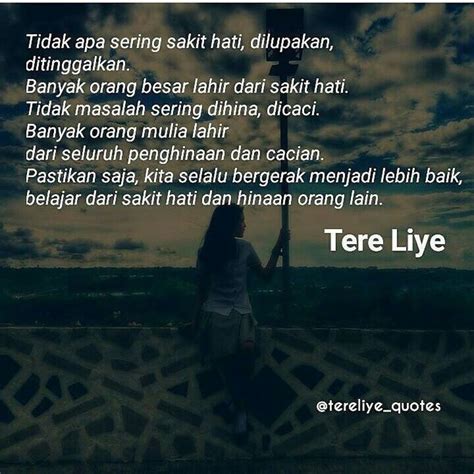 Quotes Tere Liye Tentang Cinta - Renunganku