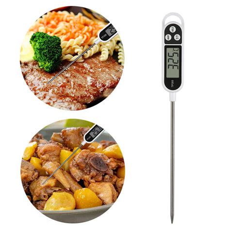 Digital Kitchen Thermometer For Meat Water Milk Cooking Food Probe Bbq Tools Ebay