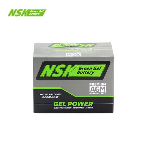 NSK Gel Battery 79003 YTX9 BS NSK Gel Battery