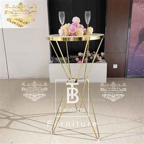 Modern Bar Height Table Tanabata Wedding Furniture