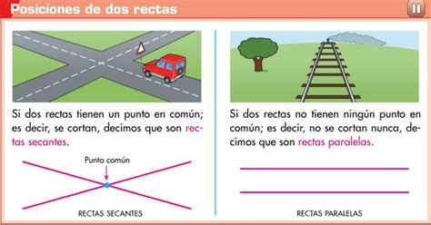 El Blog De Tercero Rectas Secantes Y Rectas Paralelas Math School