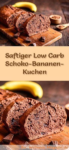 Schneller Saftiger Low Carb Schoko Bananen Kuchen Rezept Ohne Zucker