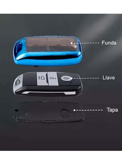 Funda Llave Compatible Con Kia Tpu Cascara Protectora Control