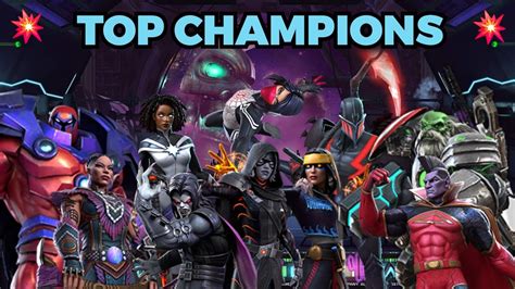 Top Champions Le Classement Des Meilleurs Champions De Marvel Contest Of Champions Décembre