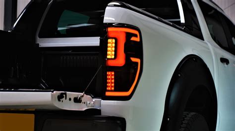 Ford Ranger Pickup Truck New Dynamic Led Rear Lights With Sweeping