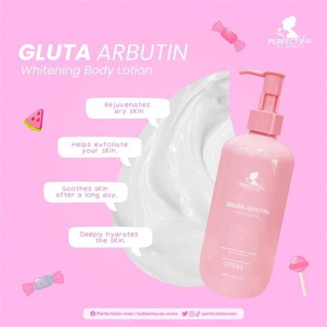 PERFECTSKIN GLUTA ARBUTIN WHITENING BODY LOTION Shopee Philippines