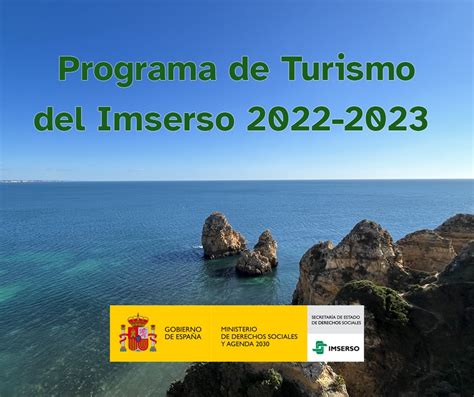 Programa De Turismo Del Imserso Para La Temporada 2022 2023 Solicitud