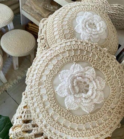 Pin By Lis Kamphuis On Crochet Boho Crochet Home Boho Crochet Pillows