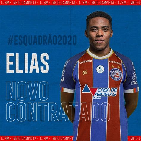 Bahia Anuncia Contratação Do Meia Elias Ex Corinthians Bahia Ge