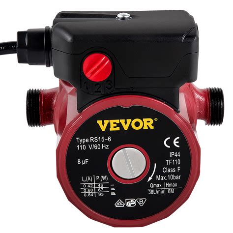 Vevor Recirculating Pump W V Water Circulator Circulating Pump