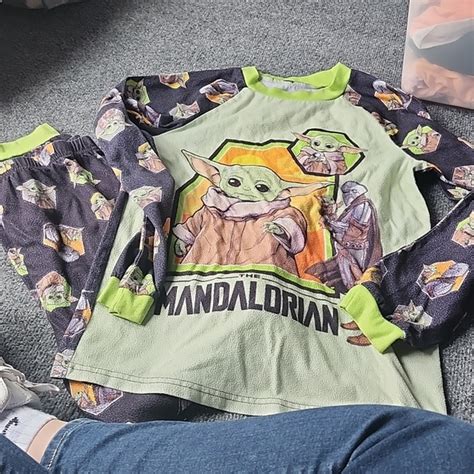 Star Wars Pajamas Boys Baby Yoda Pajamas Set Mandalorian Star Wars