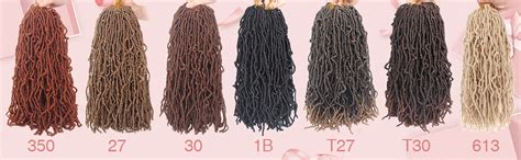 Amazon ZRQ 24 Inch New Faux Locs Crochet Braids Hair 6 Packs Pre