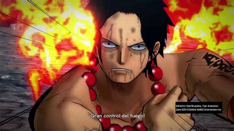 One Piece Burning Blood Capitulo La Muerte De Ace Fin De La