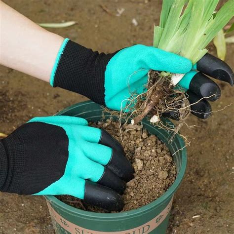 Luvas De Jardinagem Garra Para F Cil Escava O Plantio Capina