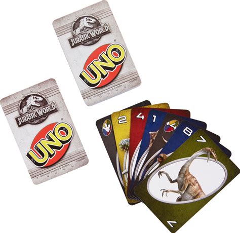 Best Buy Mattel UNO Jurassic World Card Game FLK66