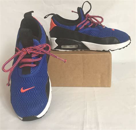 Boys Nike Air Max Blue And Orange Size 2y Ebay Nike Air Max Boys