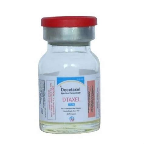 Dtaxel 20mg Docetaxel Injection Concentrate Health Biotech Ltd 0 5