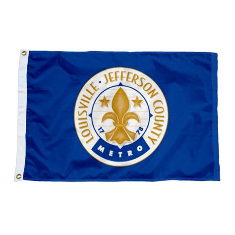 Louisville Kentucky Flag, Nylon All Sizes - Flagpro