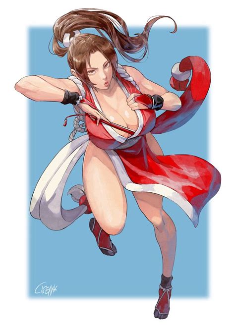 Shiranui Mai The King Of Fighters Mobile Wallpaper By Cirenk