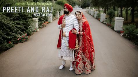 Preeti And Raj K Nde Punjabi Sikh Wedding Calgary Canada