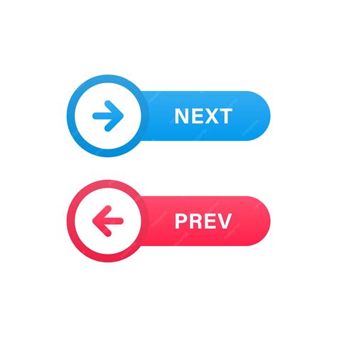 Next And Previous Button Icon Png