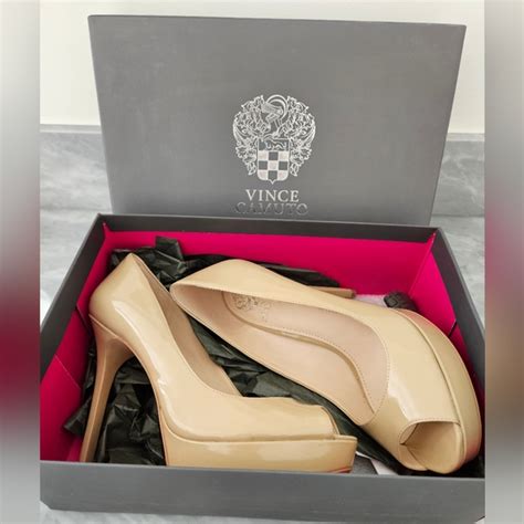 Vince Camuto Shoes Vince Camuto Nude Peep Toe Platforms Poshmark