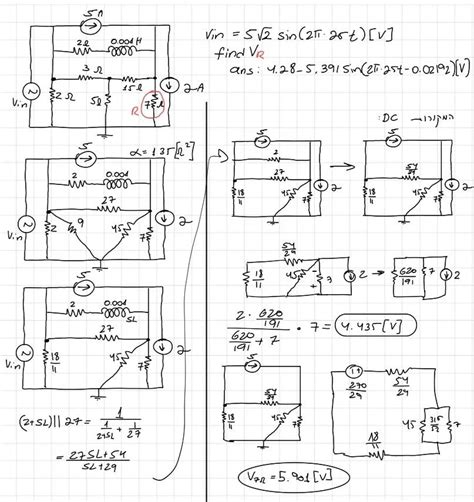 Ac Superposition Question Hw Help Electrical Engineering Stack