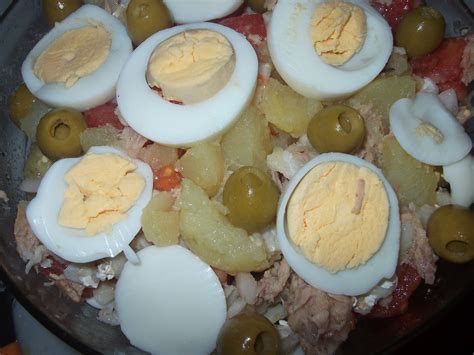 Las Recetas De Pumuki Ensalada De Patatas Con Bacalao