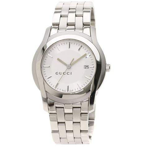 Gucci 5500xl Watch Stainless Steel Ss Mens Gucci