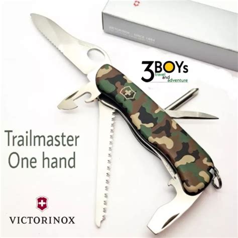 Victorinox รุ่น Trailmaster One Hand มีดพก 12 ฟังก์ชั่น พร้อมระบบล๊อคใบ