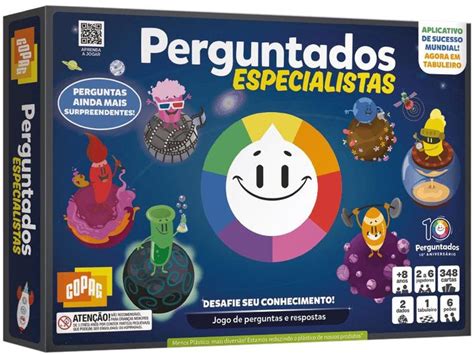 Jogo Perguntados Especialista Tabuleiro Copag Deck De Cartas