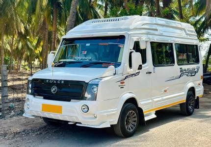 seater tempo traveller  rent perfect  large group travel