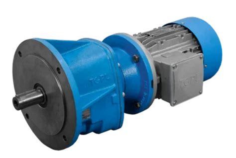 Three Phase Kw Helical Flange Mounted Geared Motor For Industrial